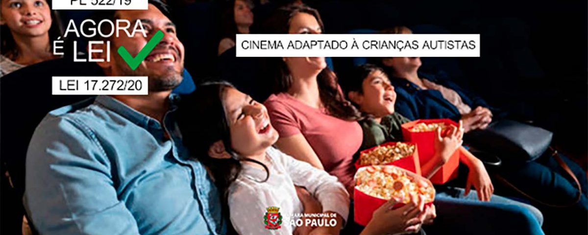 Agora é Lei: Cinemas devem oferecer sessões especiais adaptadas às crianças autistas