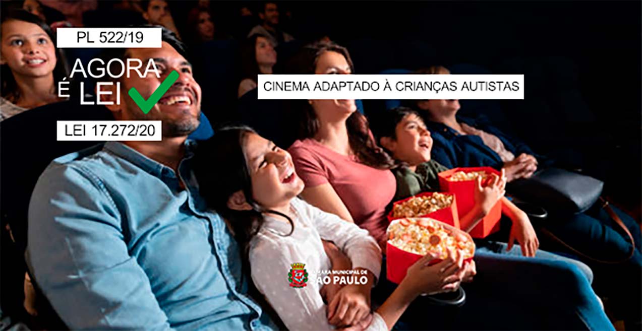 Agora é Lei: Cinemas devem oferecer sessões especiais adaptadas às crianças autistas