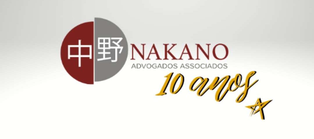 O escritório Nakano Advogados Associados completa 10 anos de história!